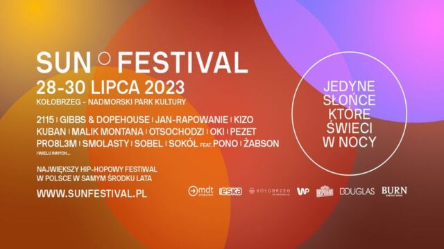 Sun Festival – oficjalny timetable