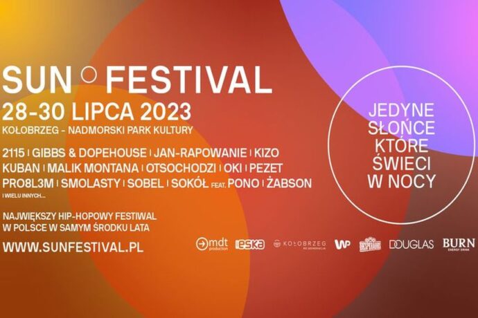 Sun Festival – oficjalny timetable
