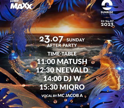 Kto zagra na Sunrise After Party?