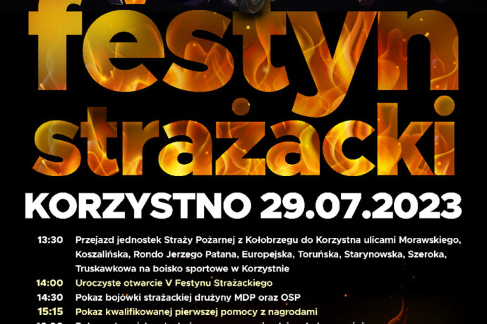 Sygnał do zabawy – zapraszamy na V Festyn Strażacki