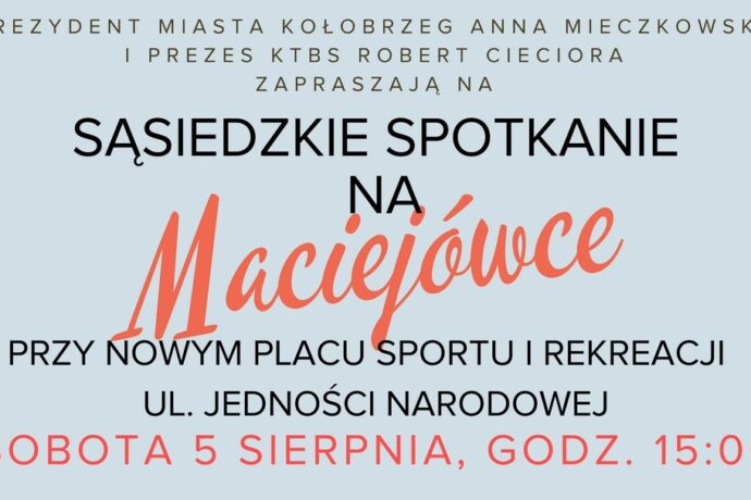 Sąsiedzkie spotkanie na Maciejówce
