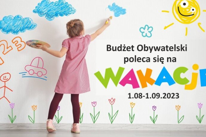 Konkurs plastyczny „Budżet Obywatelski poleca się na wakacje”