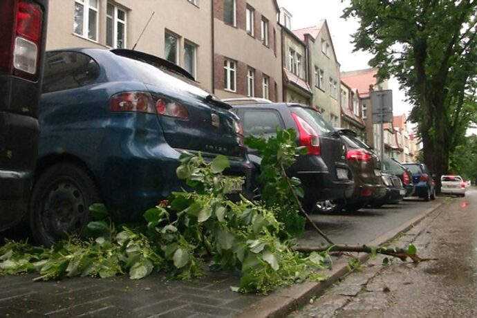 Miasto o skutkach wichury