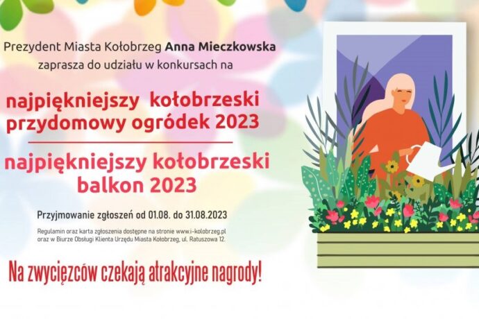 Konkurs na najpiękniejszy balkon i ogródek