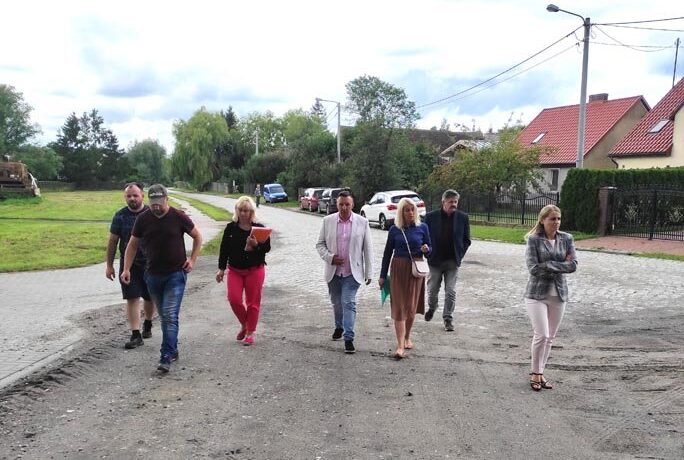Przekazanie placu budowy w Stramnicy