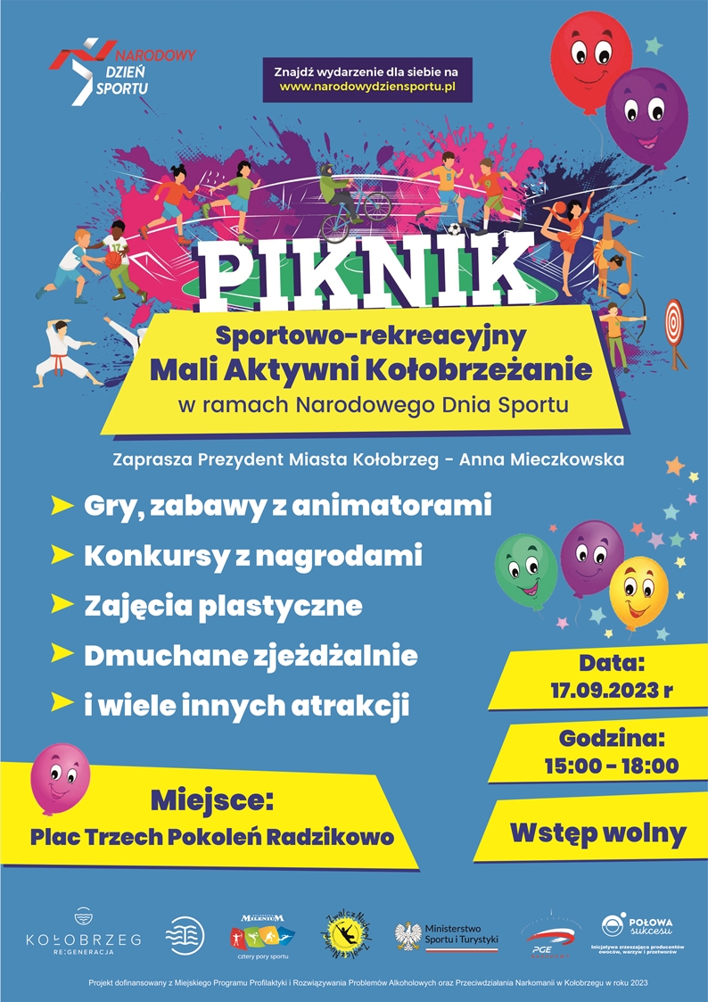 dzien sportu plakat