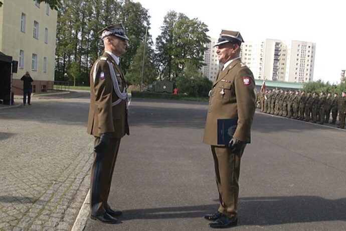 Awans dowódcy 8. Batalionu Remontowego