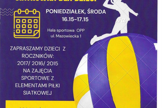 Siatkówka dla dzieci