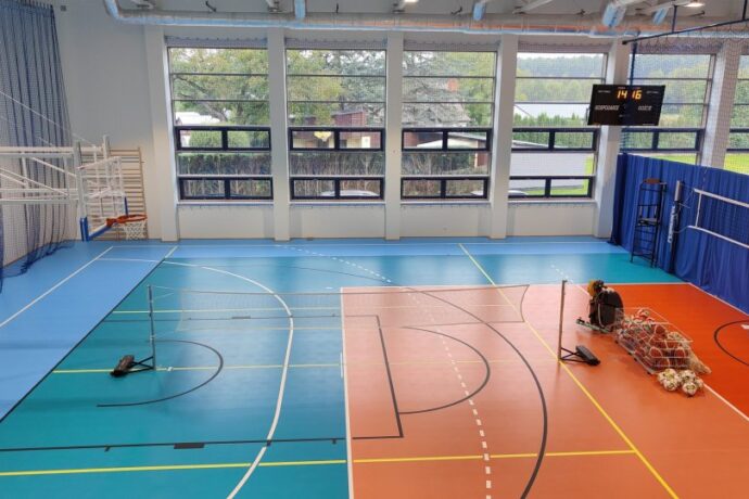 Nowa sala gimnastyczna w Charzynie
