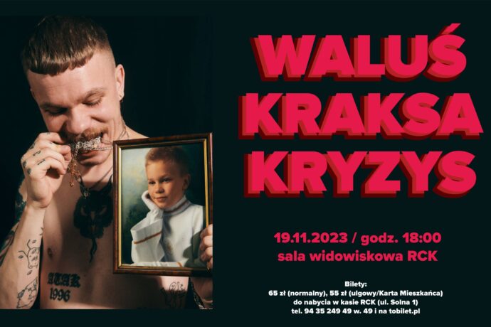 Koncert zespołu „WaluśKraksaKryzys” w RCK