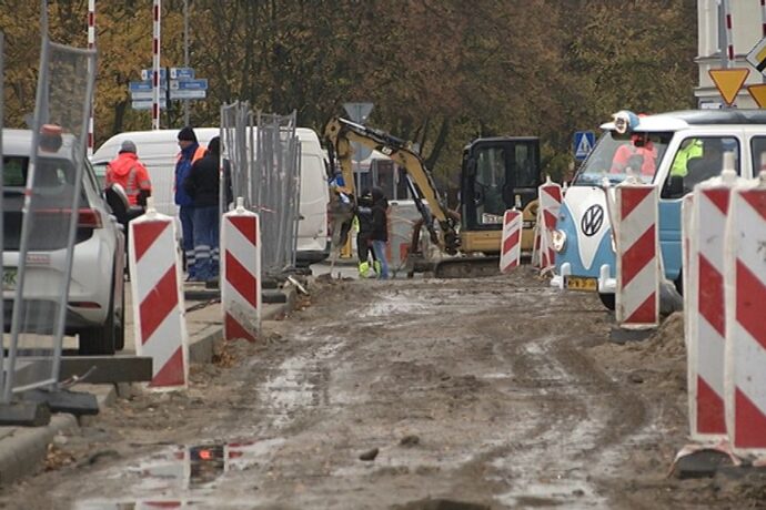 Remont powiatowego odcinka Jedności Narodowej zgodnie z planem