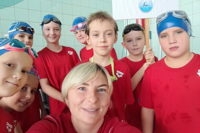 Najmłodsi zawodnicy MKP Kołobrzeg z medalami