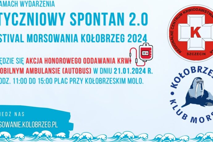 Bądź spontaniczny. Oddaj krew.