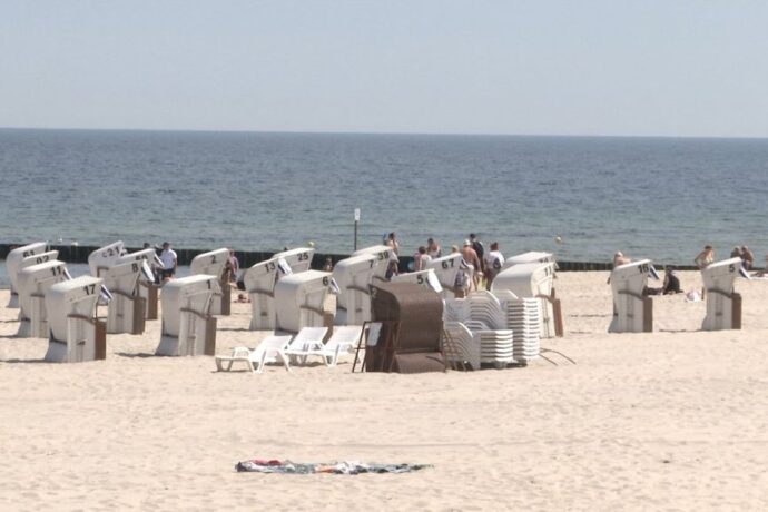 Sauna miejska na plaży