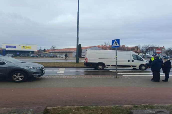 Piesi kontrolowani przez policję