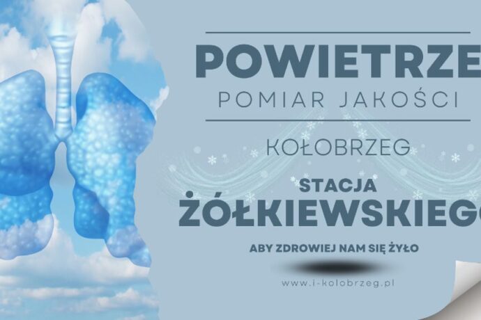 Śledź jakość powietrza w Kołobrzegu