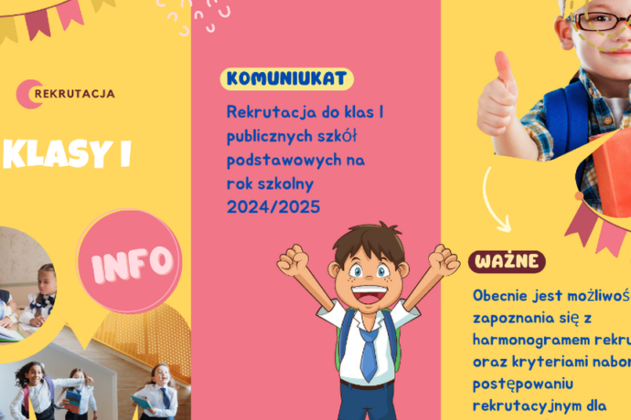 Rekrutacja do szkół podstawowych