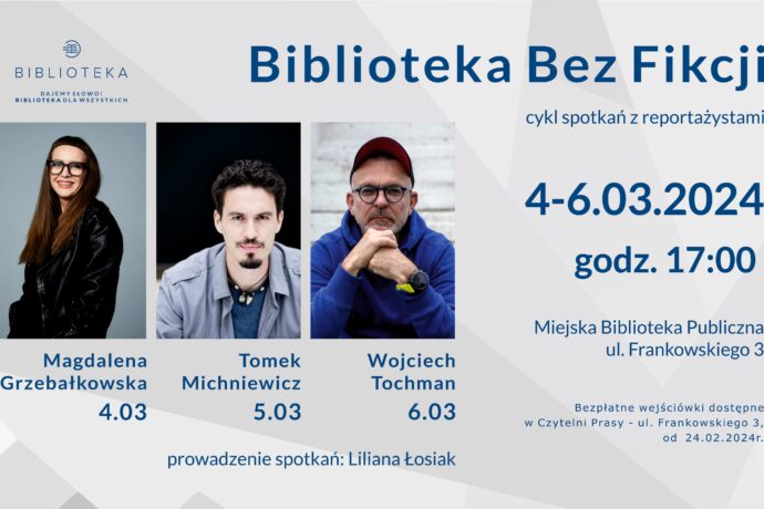 Znakomici polscy reportażyści w kołobrzeskiej Bibliotece