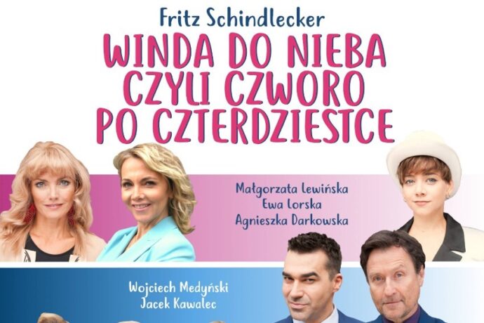 Spektakl „Winda do nieba, czyli czworo po czterdziestce” w RCK