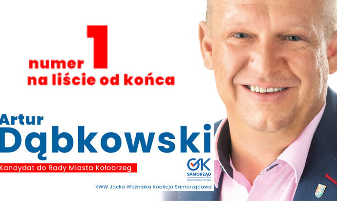Artur Dąbkowski – kandydat do Rady Miasta