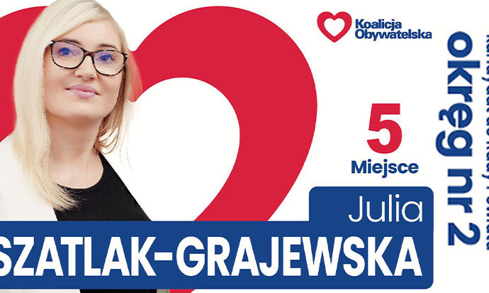 Julia Szatlak-Grajewska – kandydatka do Rady Powiatu