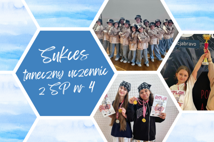 Sukces taneczny uczennic z SP 4