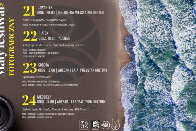 Festiwal fotograficzny Koło Brzegu i urodziny Adebaru