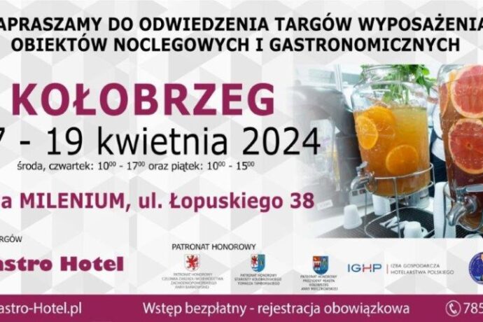 W środę rozpoczynają się Targi Gastro Hotel