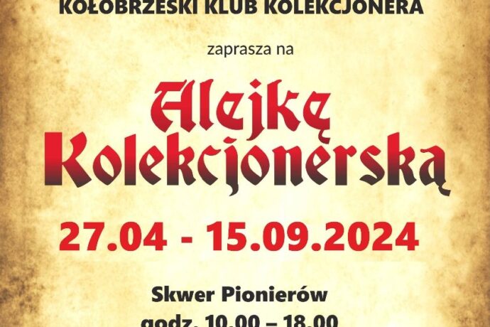 W kwietniu rusza Alejka Kolekcjonerska
