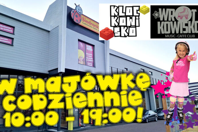 Majówka na Wrotkowisku, codziennie od 10:00 do 19:00!