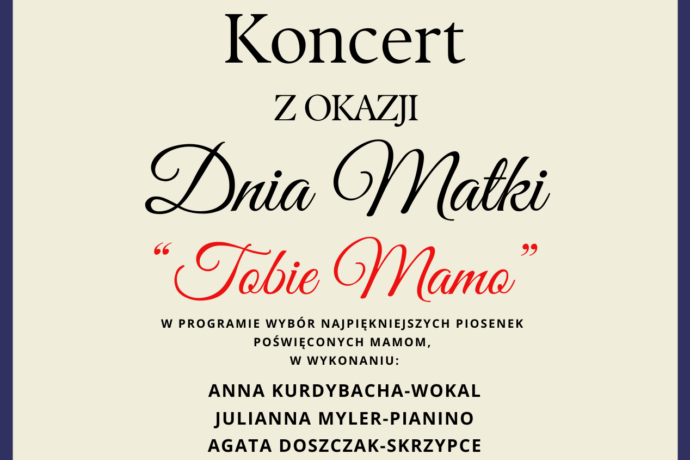 Koncert z okazji Dnia Matki