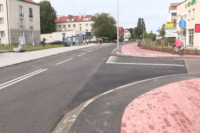 Powiatowy odcinek ulicy Jedności Narodowej gotowy