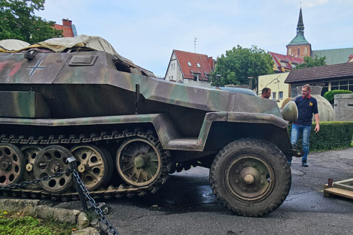 Powrót Historii: Niemiecki transporter opancerzony w muzeum