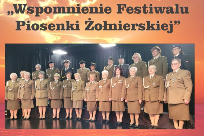 „Wspomnienie Festiwalu Piosenki Żołnierskiej” – Koncert chóru „Kombatant”