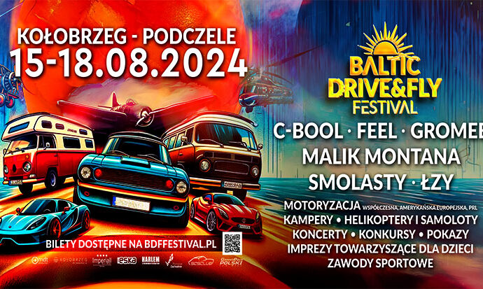Największy zlot motoryzacyjny Baltic Drive & Fly Festival!
