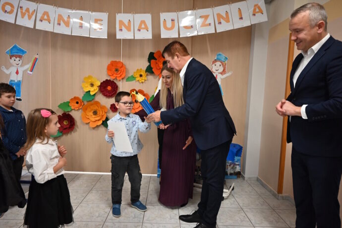 Pasowanie na ucznia w „Okruszku”