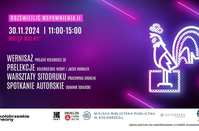 „Rozświetlić wspomnienia II” w Bibliotece na Ogrodach