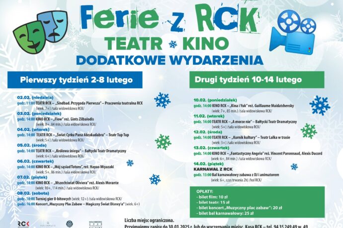 Ferie z Regionalnym Centrum Kultury