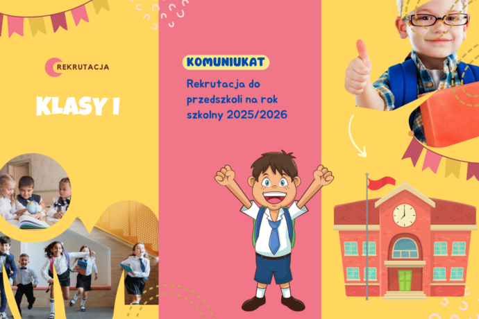 Rekrutacja do klas I publicznych szkół podstawowych na rok szkolny 2025/2026