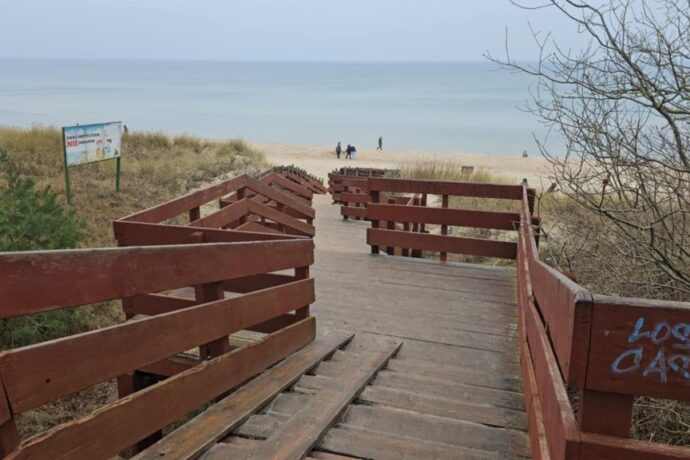 Zejście na plażę w Dzielnicy Zachodniej coraz bliżej przebudowy