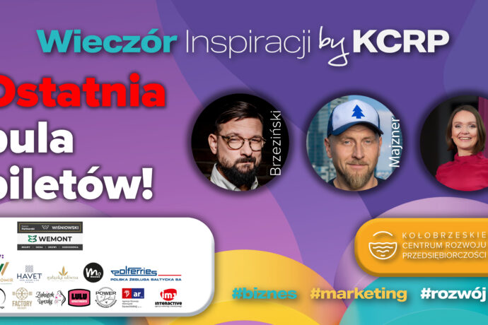 Wieczór Inspiracji 2025 – ostatnia szansa na zdobycie biletu