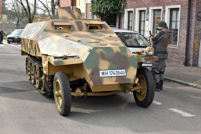Legendarny transporter „Rosi” ponownie w Muzeum Oręża Polskiego