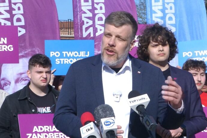 Adrian Zandberg w Kołobrzegu