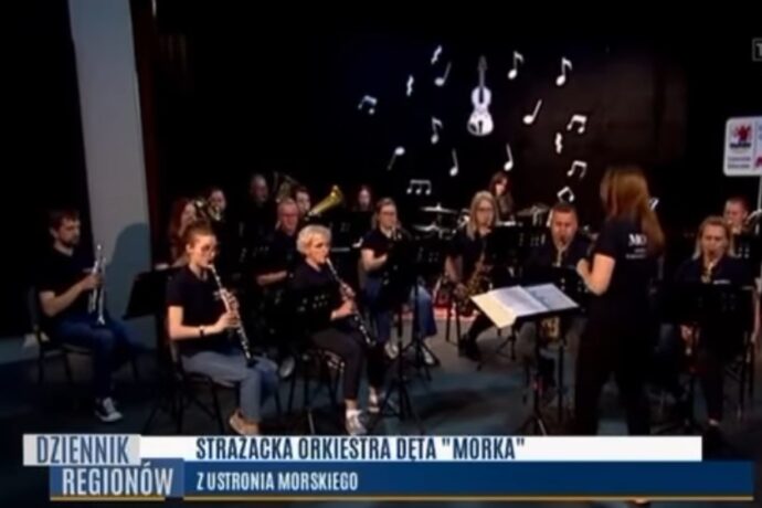 Strażacka Orkiestra Dęta „Morka” z Ustronia Morskiego walczy o Muzyczną Perłę Regionów