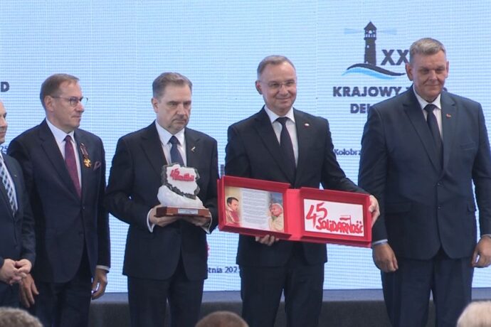 Prezydent Andrzej Duda odwiedził Kołobrzeg