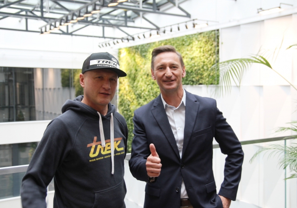 Najlepszy ultrakolarz świata ambasadorem. Marek Rupiński promuje trasę Berlin-Szczecin-Kołobrzeg