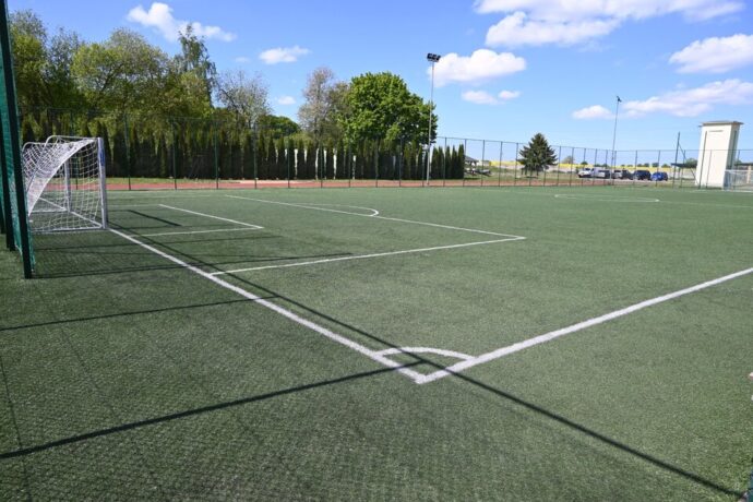 Zakończenie modernizacji kompleksu sportowego Orlik 2012 w Gościnie