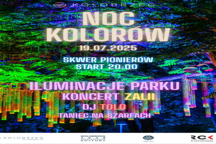 Będzie kolorowo – w sobotę Noc Kolorów