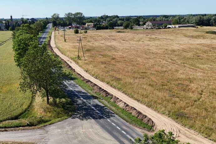 Rozpoczęto budowę ścieżki rowerowej między Kołobrzegiem a Pyszką