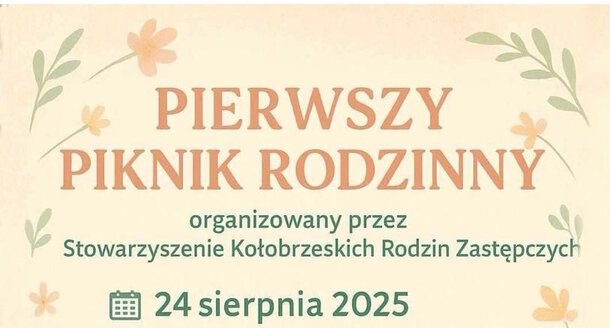 Zaproszenie na Pierwszy Piknik Rodzinny